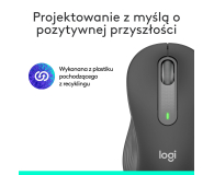 LOGITECH Signature M650 L Wireless Mouse Leworeczna Grafitowa - 713366 - zdjęcie 14